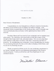 Letter From Obama